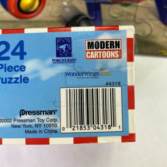 Vintage 2002 Jay Jay The Jet Plane 24 Piece Puzzle by Pressman PBS Kids - Picture 7 of 9